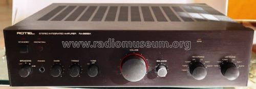 Stereo Integrated Amplifier RA-985BX; Rotel, The, Co., Ltd (ID = 2352184) Ampl/Mixer