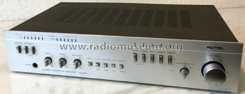 Stereo Integrated Amplifier RA-550; Rotel, The, Co., Ltd (ID = 2351082) Ampl/Mixer