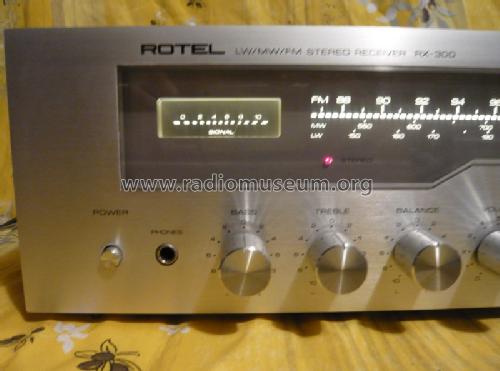 Stereo Receiver RX-300; Rotel, The, Co., Ltd (ID = 1327261) Radio