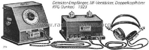 Detektor-Empfänger D1; RTG, System Junker; (ID = 2390) Crystal