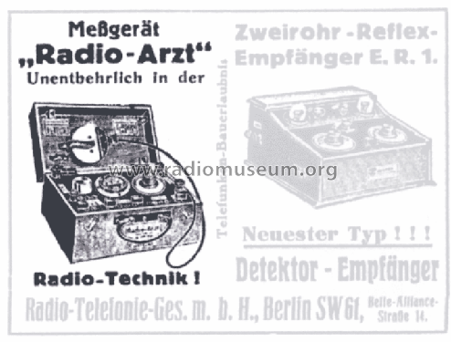 Radio-Arzt ; RTG, System Junker; (ID = 540452) Equipment