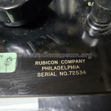 Portable Precision Potentiometer ; Rubicon Company (ID = 3092872) Equipment