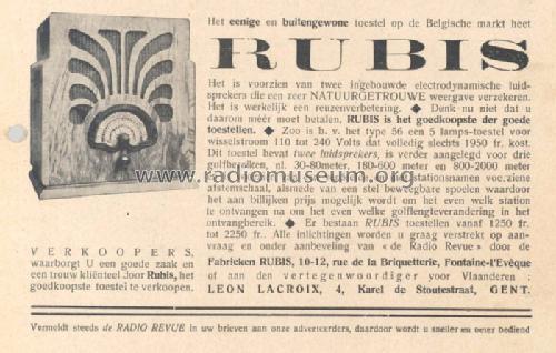 Type 57; Rubis; Fontaine-l'Ev (ID = 565687) Radio