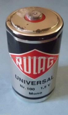 Universal 1,5 V Mono 100; Rulag, Dr. Rudolf (ID = 1726575) Power-S