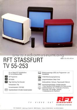 Siesta TV55-253; Rundfunk- Fernseh- (ID = 2224638) Télévision