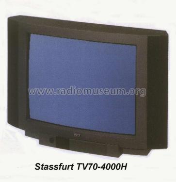 Stassfurt TV70-4000H; Rundfunk- Fernseh- (ID = 937331) Télévision