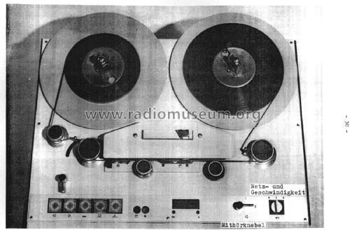 Studio-Magnetbandgerät R722/1; Rundfunk- und (ID = 2008027) Sonido-V