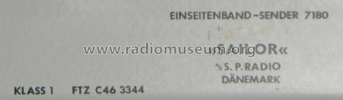 Sailor Einseitenband-Sender 7180; SP Radio S.P., (ID = 2003814) Commercial Tr