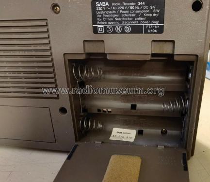 2 Band Cassetten Recorder RCR 344 Automatic; SABA; Villingen (ID = 2812738) Radio