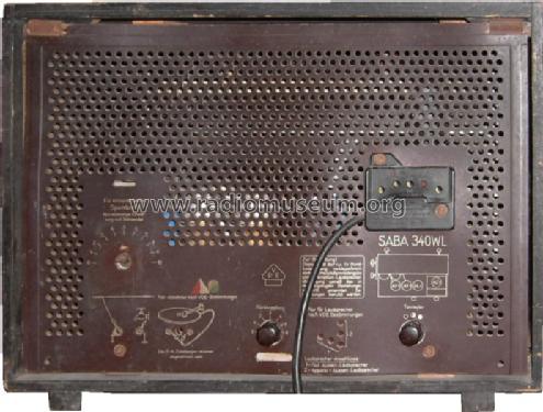 S-340WL 340WL; SABA; Villingen (ID = 579817) Radio