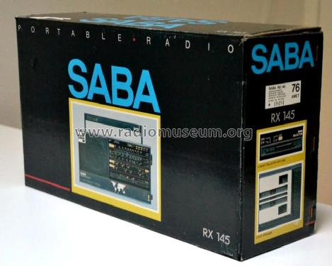 5 Band Receiver RX 145; SABA; Villingen (ID = 1905221) Radio