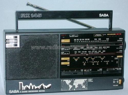 5 Band Receiver RX 145; SABA; Villingen (ID = 581146) Radio