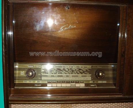 Bodensee 100-Stereo Fernseh-Stereo-Musik-Truhe; SABA; Villingen (ID = 1833792) TV-Radio