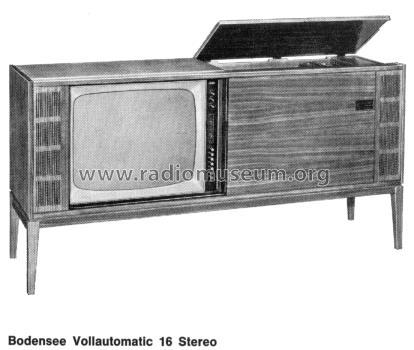 Bodensee 16 Vollautomatic Stereo; SABA; Villingen (ID = 30266) Fernseh-R