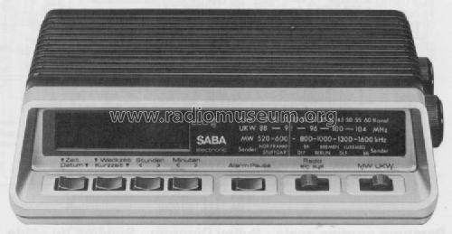 Compact Clock A; SABA; Villingen (ID = 146811) Radio