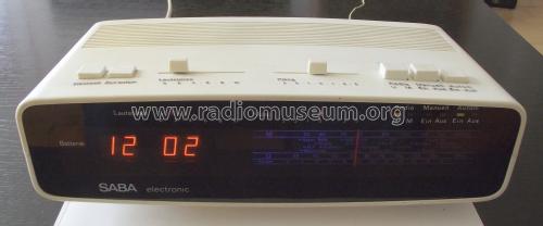 Electronic Clock K; SABA; Villingen (ID = 3108830) Radio