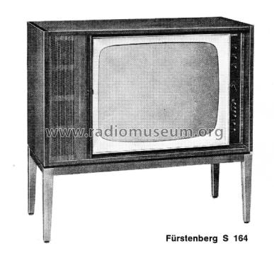 Fürstenberg S164; SABA; Villingen (ID = 3086648) Television