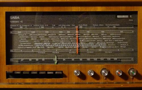 Konstanz-E Stereo KN-16; SABA; Villingen (ID = 3087643) Radio