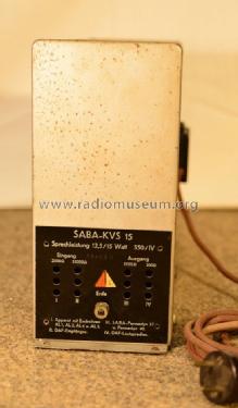 KVS15; SABA; Villingen (ID = 1611550) Ampl/Mixer