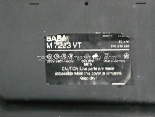 M7223VT; SABA; Villingen (ID = 1637532) Television