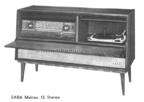 Mainau 12 Stereo; SABA; Villingen (ID = 23508) Radio