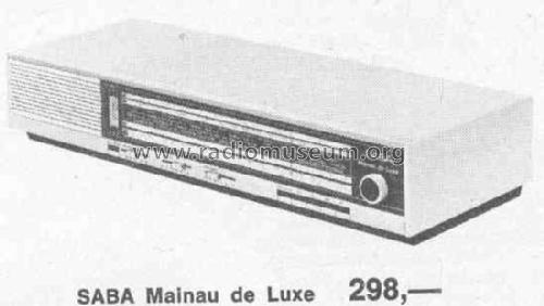 Mainau de Luxe ; SABA; Villingen (ID = 381223) Radio