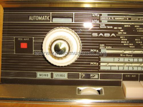 Meersburg Automatic 125 Stereo; SABA; Villingen (ID = 427929) Radio
