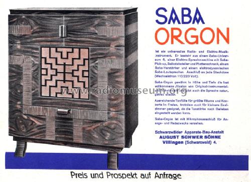 Orgon ; SABA; Villingen (ID = 1513336) Radio