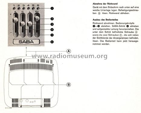 Pro FP 32 telecomputer K; SABA; Villingen (ID = 2878348) Television