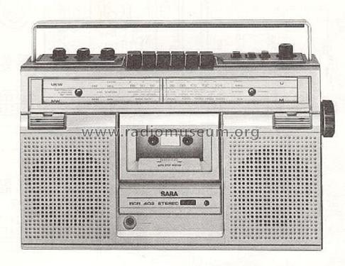 Radio Recorder RCR402; SABA; Villingen (ID = 191703) Radio