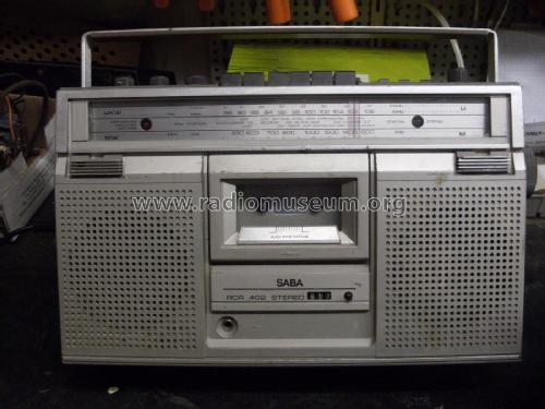 Radio Recorder RCR402; SABA; Villingen (ID = 2439166) Radio