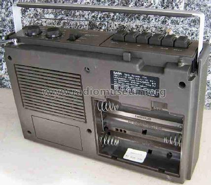 Radio-Recorder RCR 724; SABA; Villingen (ID = 467310) Radio