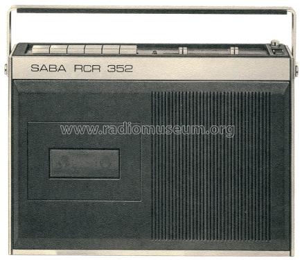 Radio Recorder RCR 352 H; SABA; Villingen (ID = 1294224) Radio