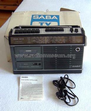 RCR373; SABA; Villingen (ID = 154684) Radio