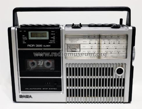 RCR386 clock; SABA; Villingen (ID = 3020487) Radio