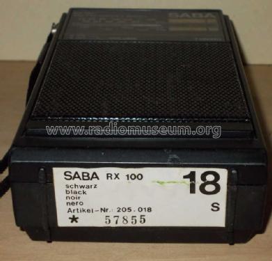 RX 100; SABA; Villingen (ID = 1341638) Radio