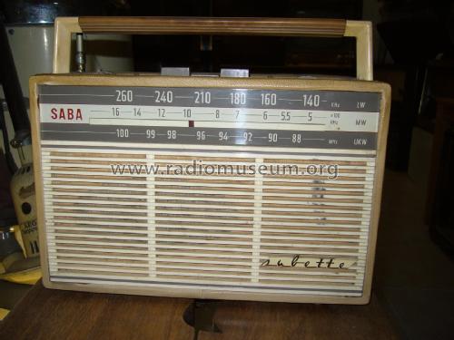 Sabette 11; SABA; Villingen (ID = 1835786) Radio