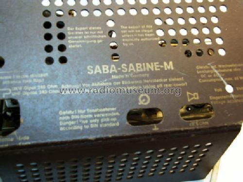 Sabine M; SABA; Villingen (ID = 1766138) Radio