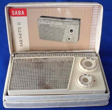 Sabinette 11; SABA; Villingen (ID = 1825597) Radio