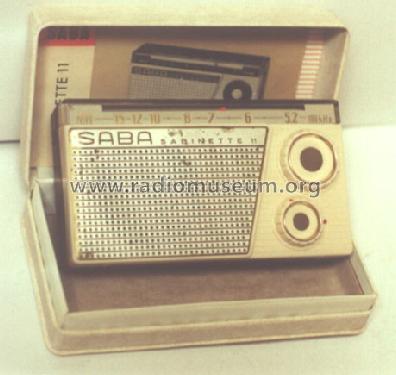 Sabinette 11; SABA; Villingen (ID = 66835) Radio