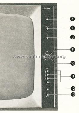 Schauinsland T165 Automatic; SABA; Villingen (ID = 1594101) Television