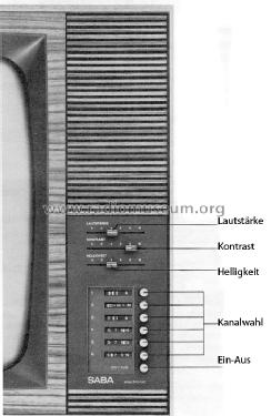 Schauinsland T193D electronic; SABA; Villingen (ID = 696529) Television