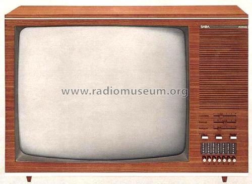 Schauinsland T243 electronic F; SABA; Villingen (ID = 2049865) Television