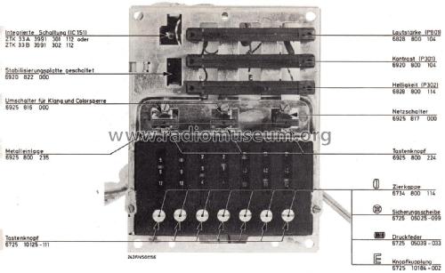 Schauinsland T243 electronic F; SABA; Villingen (ID = 2049868) Television