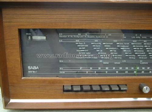 Stereo I Mod. SRI 18; SABA; Villingen (ID = 148596) Radio