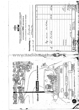 Telewatt VS110; SABA; Villingen (ID = 3051492) Ampl/Mixer