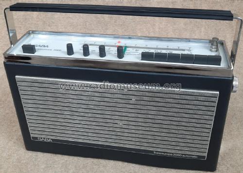 Transeuropa 2000 automatic; SABA; Villingen (ID = 3032538) Radio