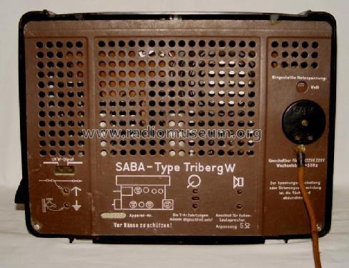 Triberg W; SABA; Villingen (ID = 343848) Radio