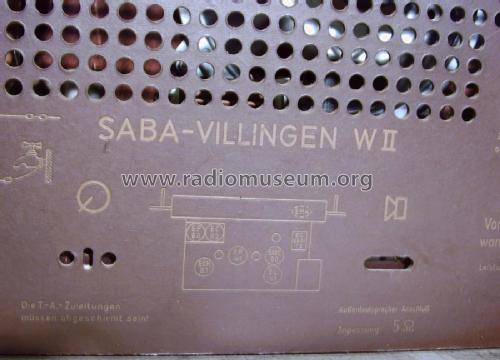 Villingen W II; SABA; Villingen (ID = 2447094) Radio