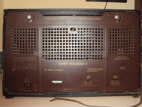 Wildbad 7; SABA; Villingen (ID = 1428040) Radio